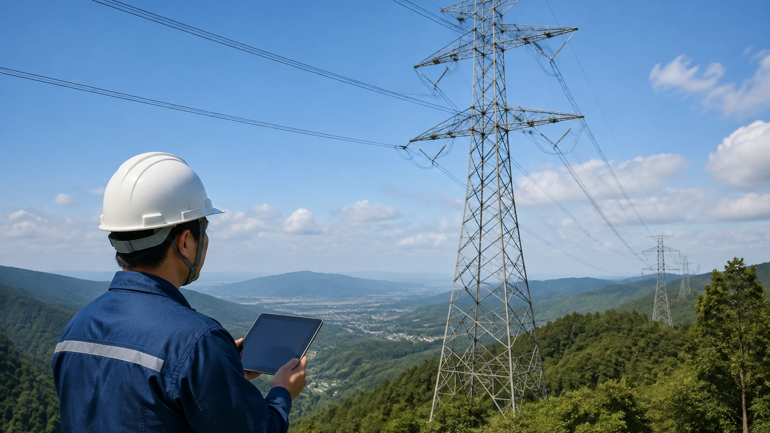 Power Line Monitoring Equipment visual guide