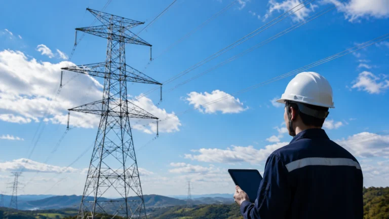 Power Line Monitoring System visual guide