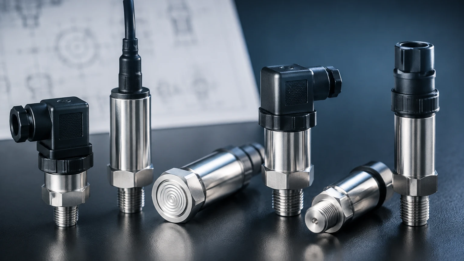 Pressure Sensor Types Pressure Sensor Types visual guide