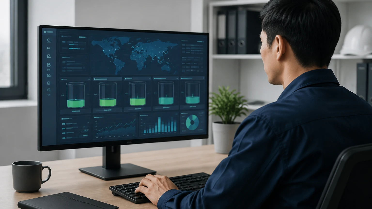Remote Tank Level Monitoring Software visual guide