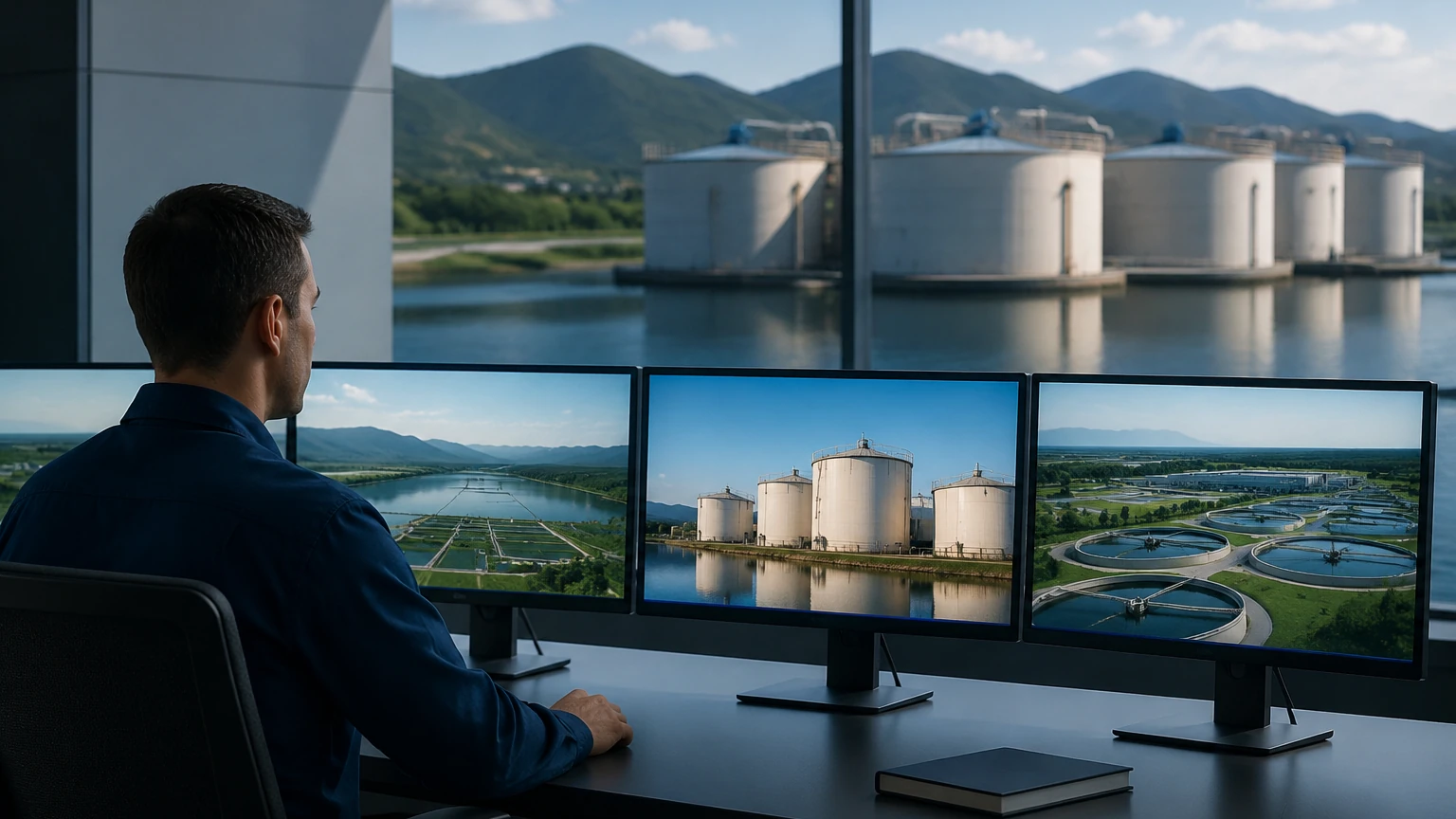 Remote Water Tank Monitoring visual guide