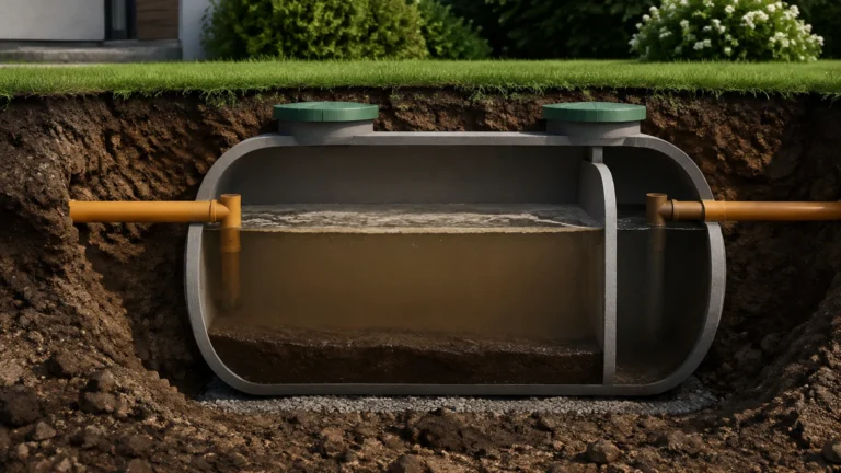 Septic Tank Level Indicator visual guide