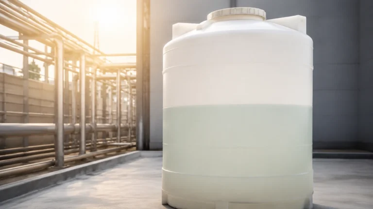 Sodium Hydroxide Tank visual guide