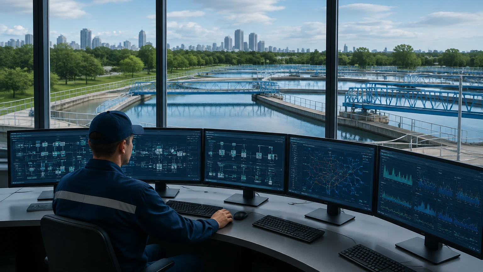 Supervisory Control for Municipal Water Systems visual guide