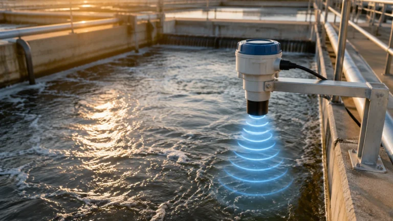 Ultrasonic Liquid Level Sensor visual guide