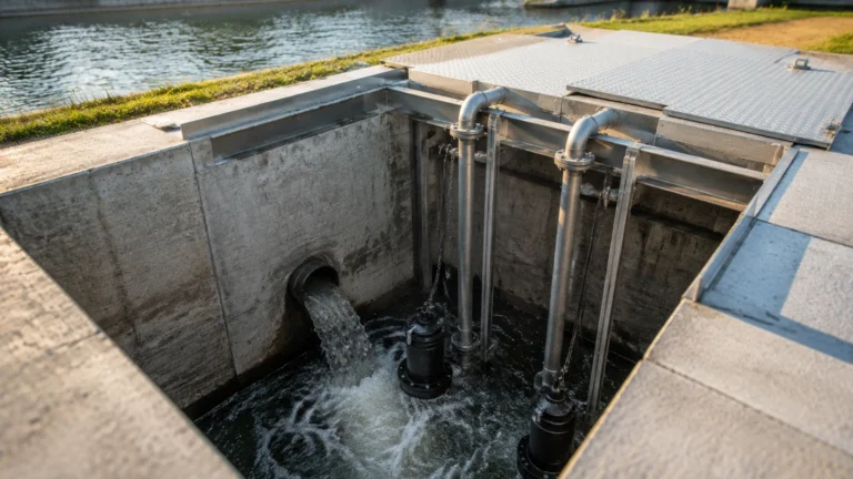 Wastewater Lift Station visual guide