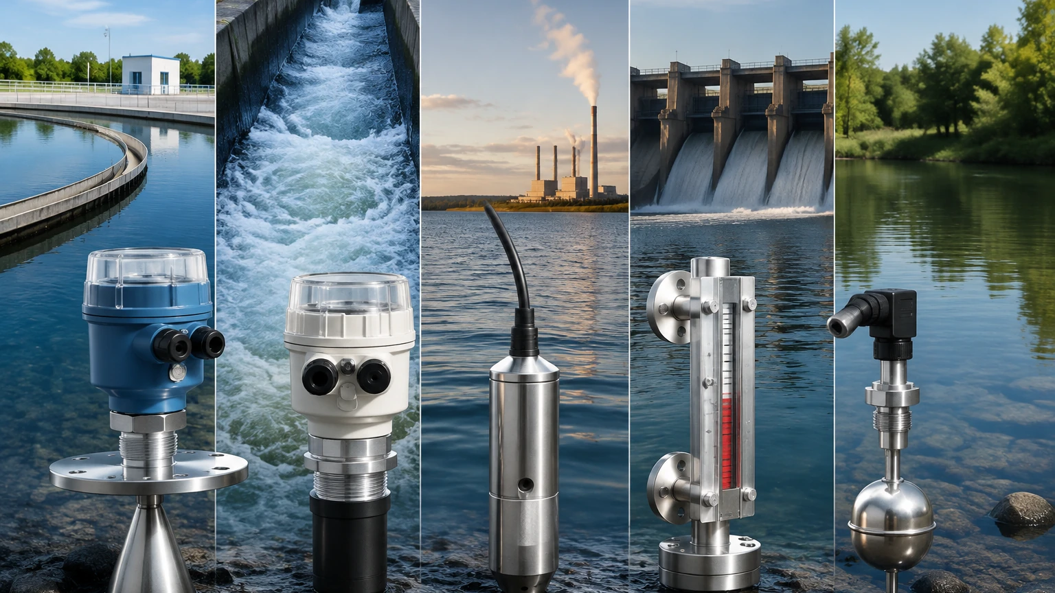 Water Level Measuring Devices visual guide