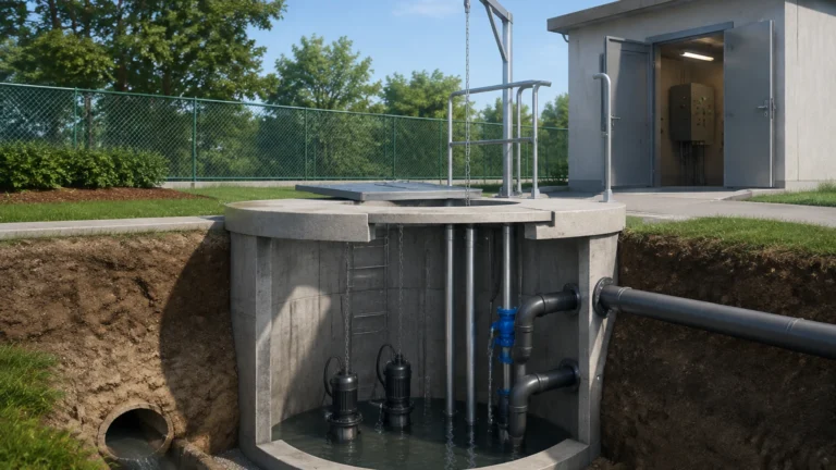 What Is a Sewer Lift Station visual guide